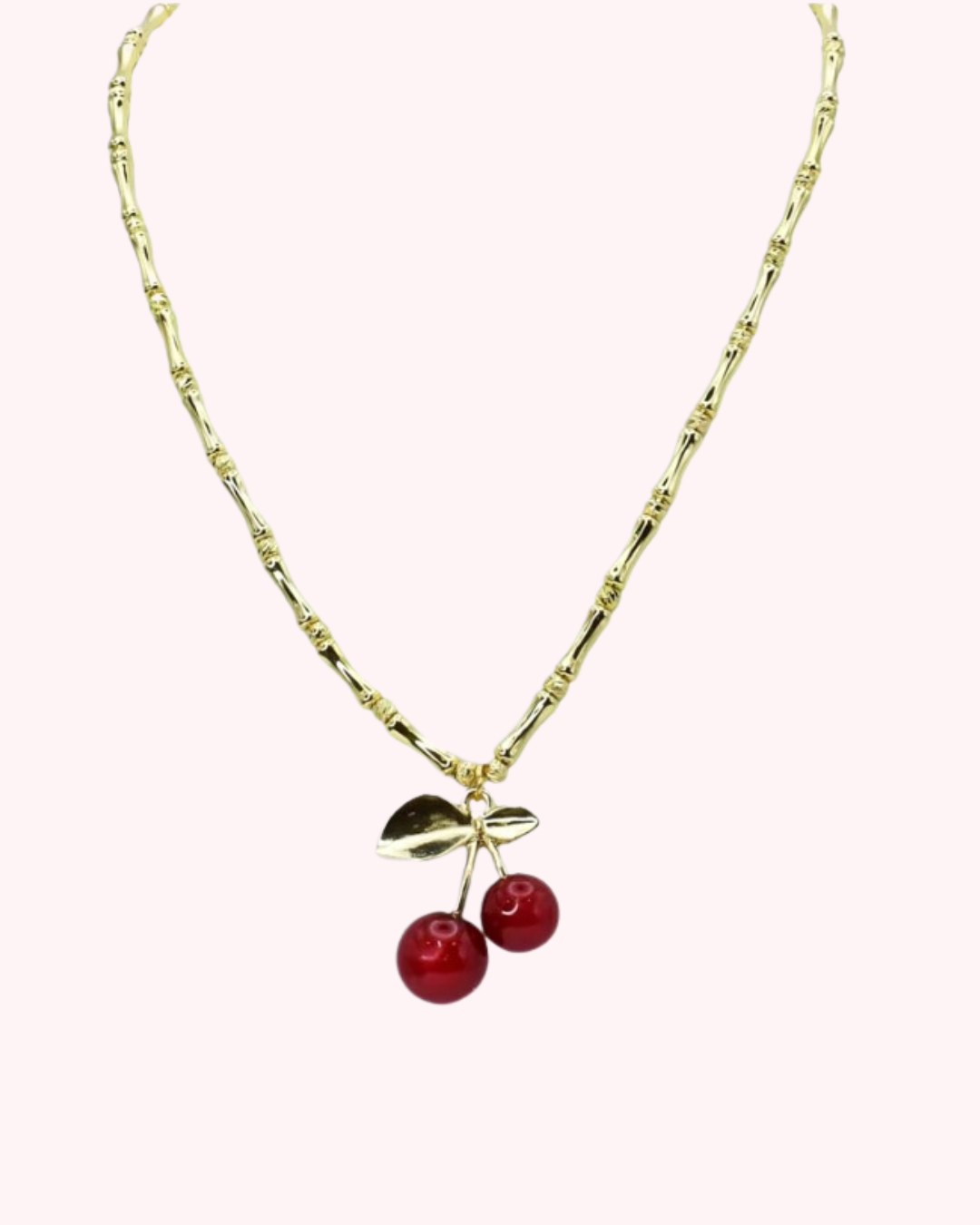 Sweet As Cherries Pendant Necklace