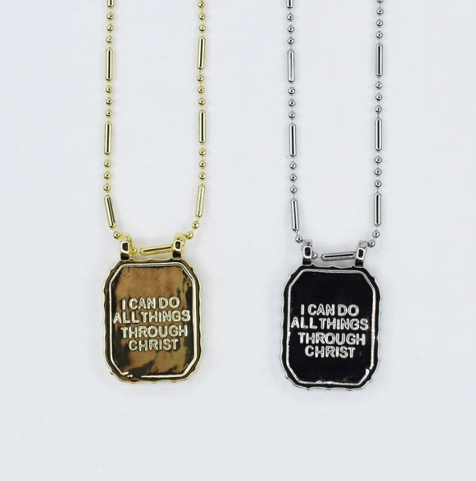 PREORDER: Treasure Jewels- I Can Do All Things Through Christ *GOLD*
