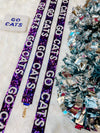 Go Cats Sequin Bag Strap