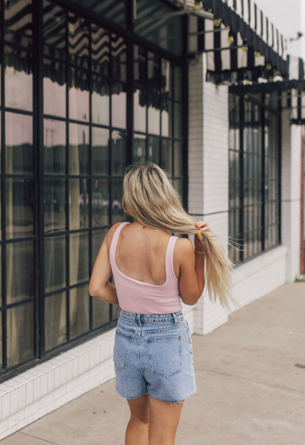 Fair and Square Bodysuit-Lavender