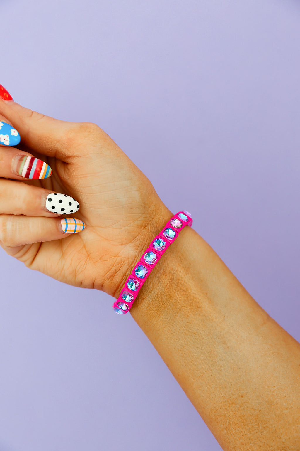 Pink Spark Bracelet