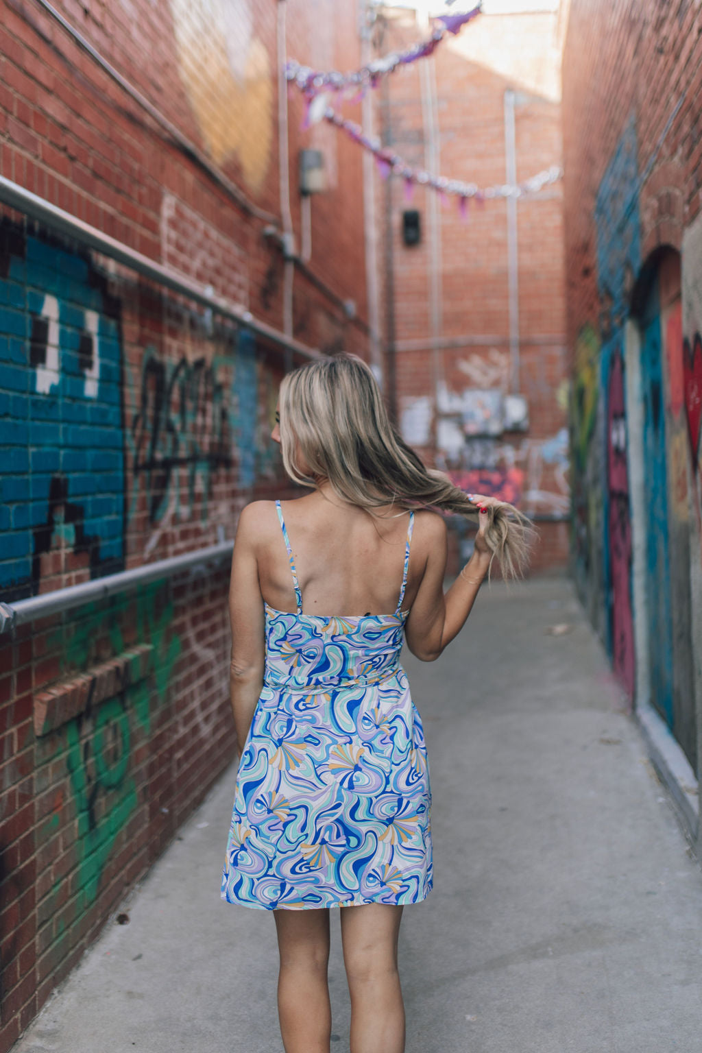 Follow The Path Wrap Dress