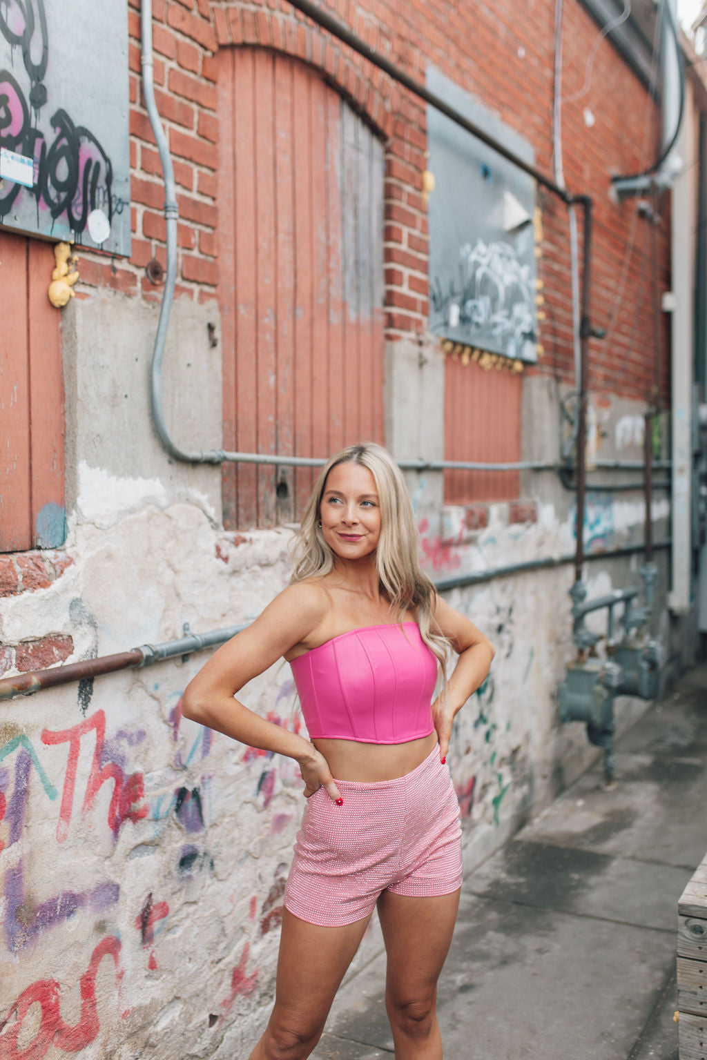 Barbie Means Business Corset Top