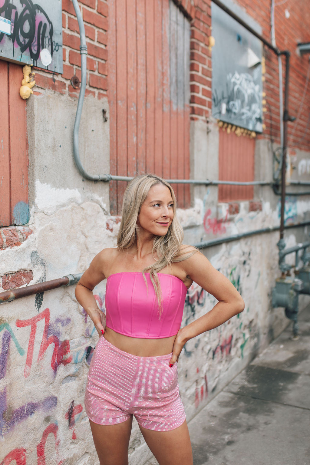 Barbie Means Business Corset Top