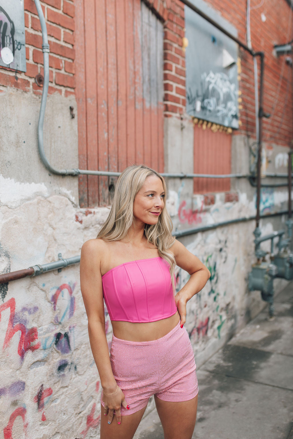 Barbie Means Business Corset Top