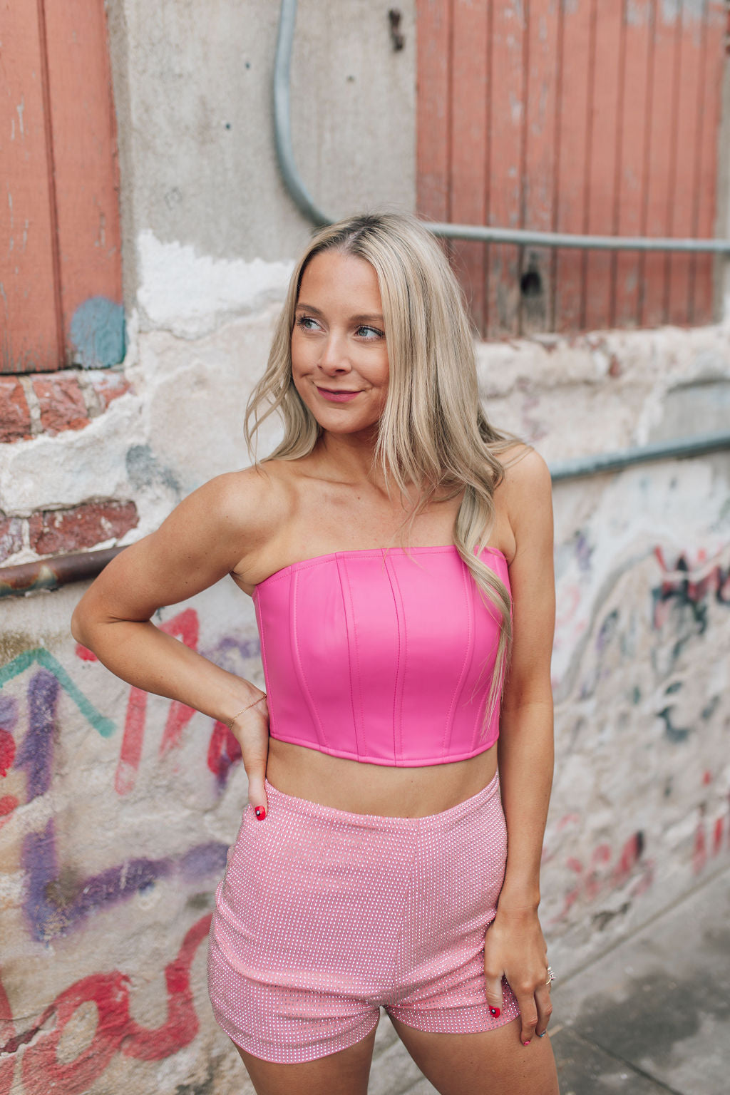 Barbie Means Business Corset Top