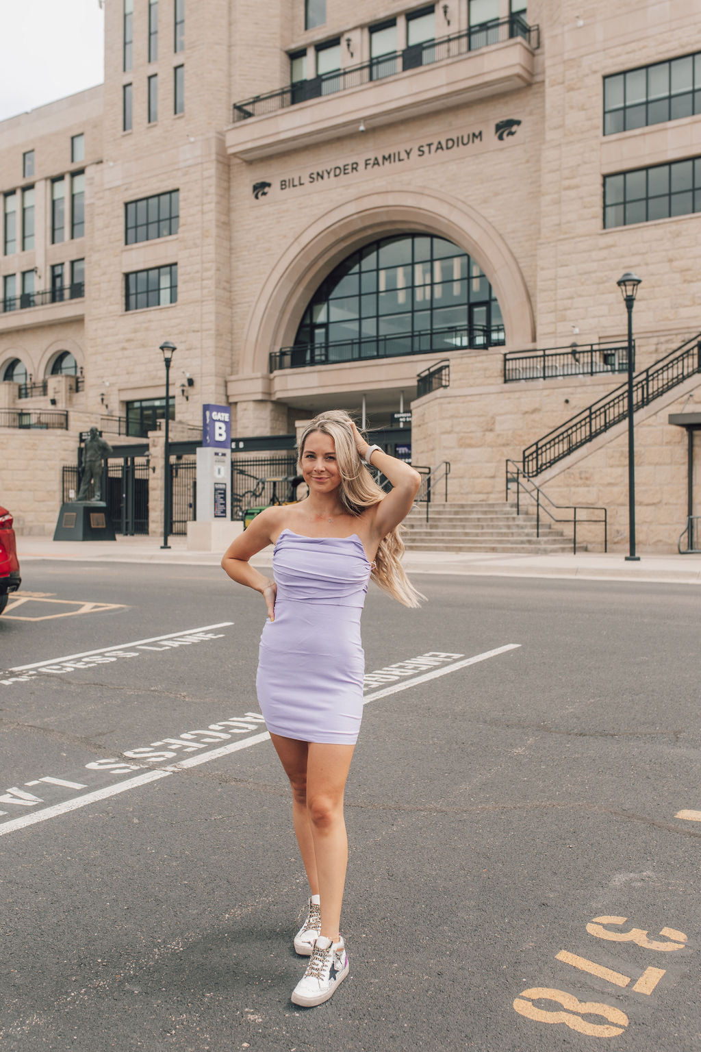 Love To Wear Lavender Dress