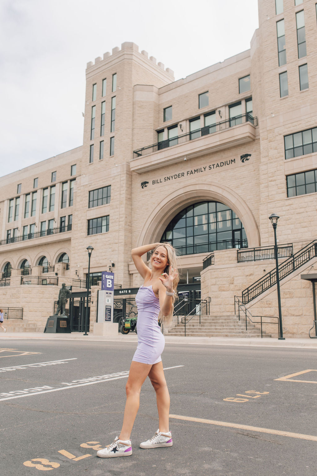 Love To Wear Lavender Dress
