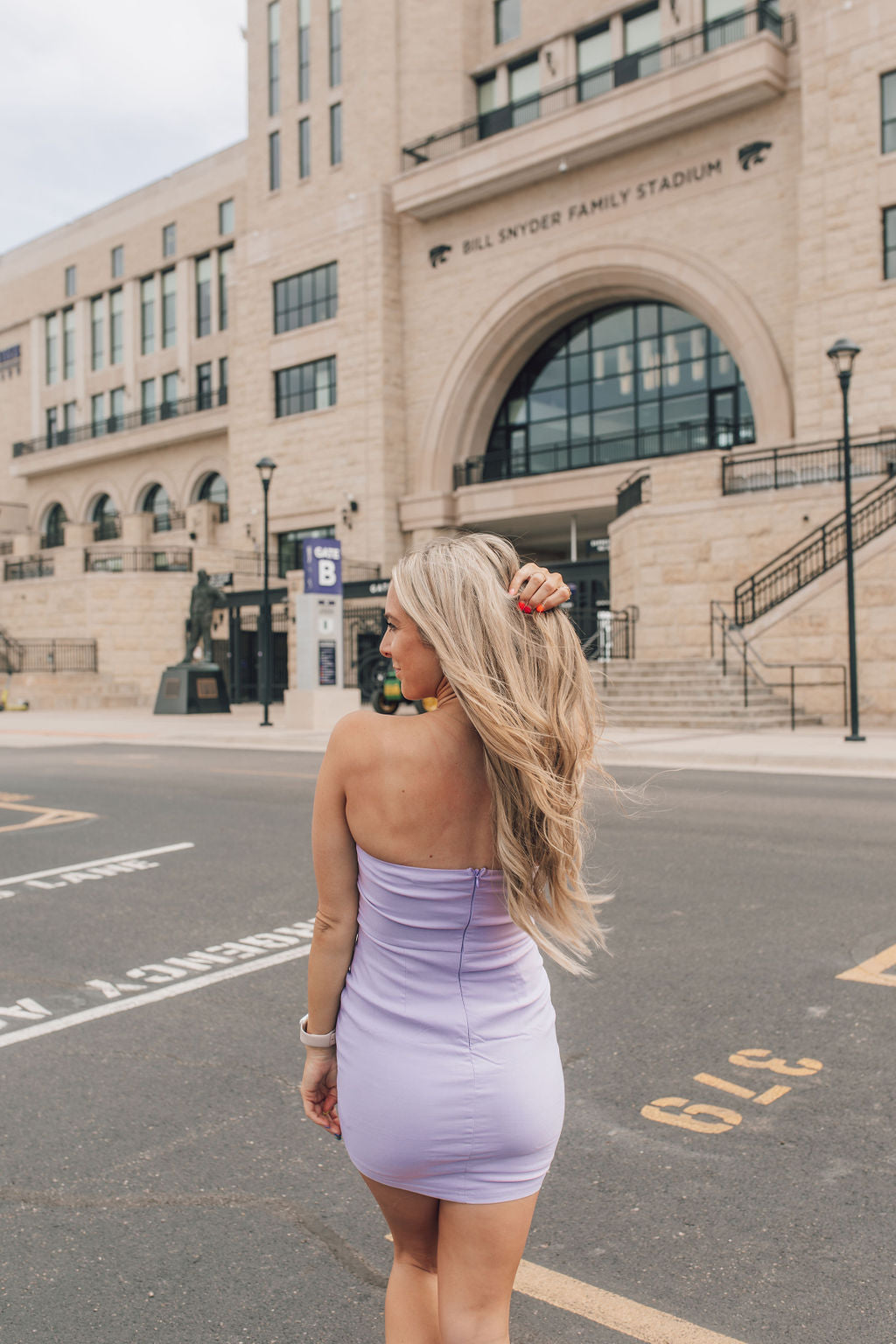 Love To Wear Lavender Dress
