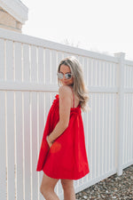 Big Event Dress-Red