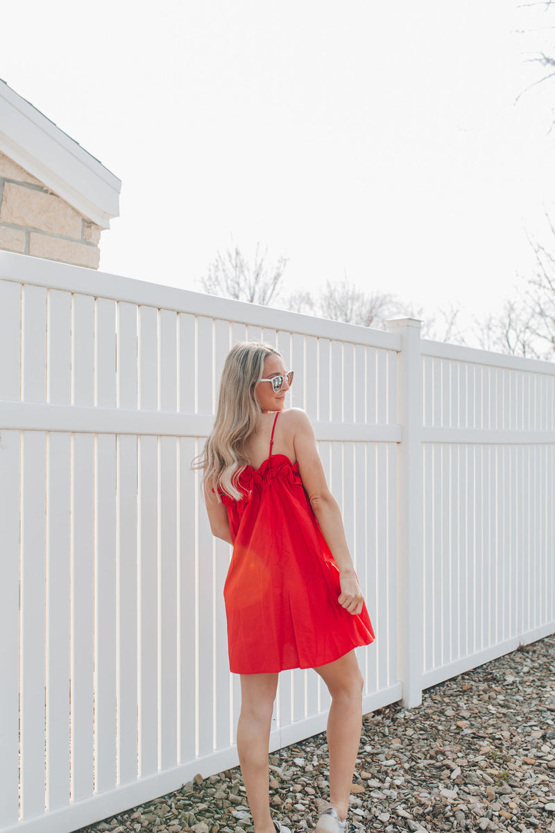 Big Event Dress-Red