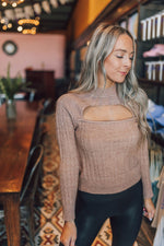 Cut It Out Sweater Top