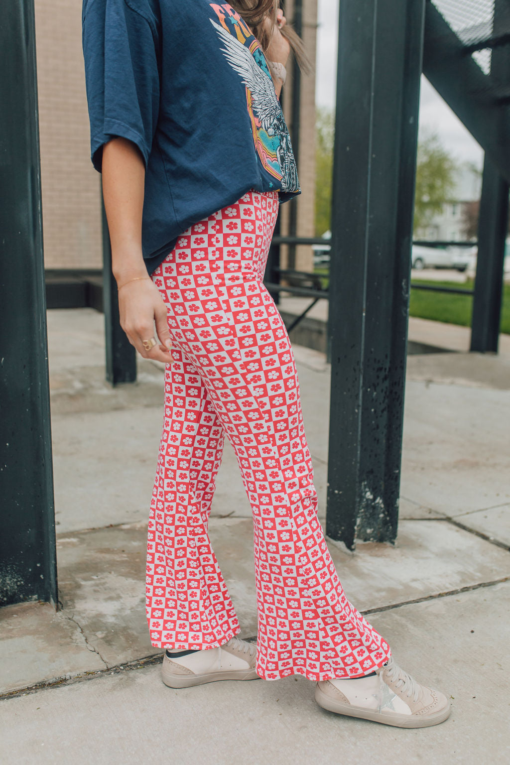 Flower Power Stretchy Pants