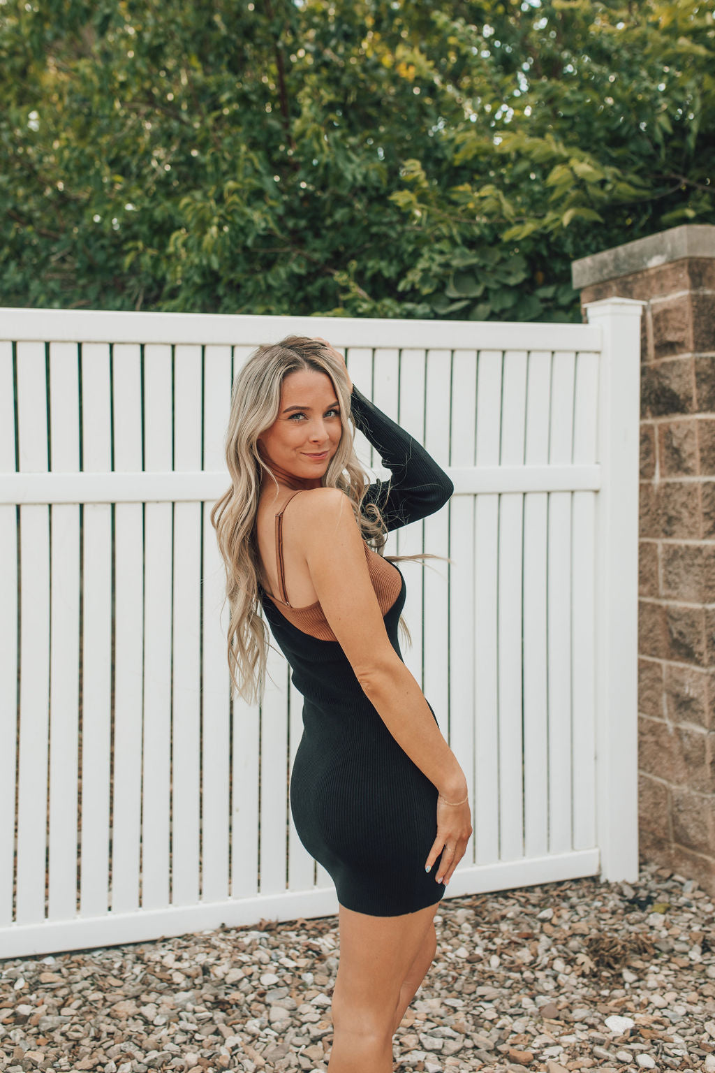 Worth A Shot Two-Toned Dress