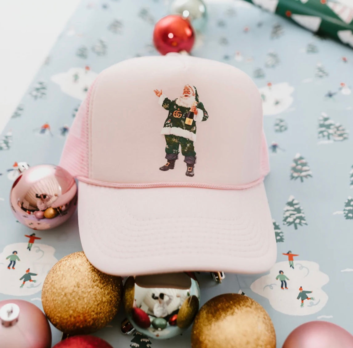 Boujee Santa Trucker Hat
