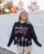Making Spirits Sparkle Sweater-Queen of Sparkles