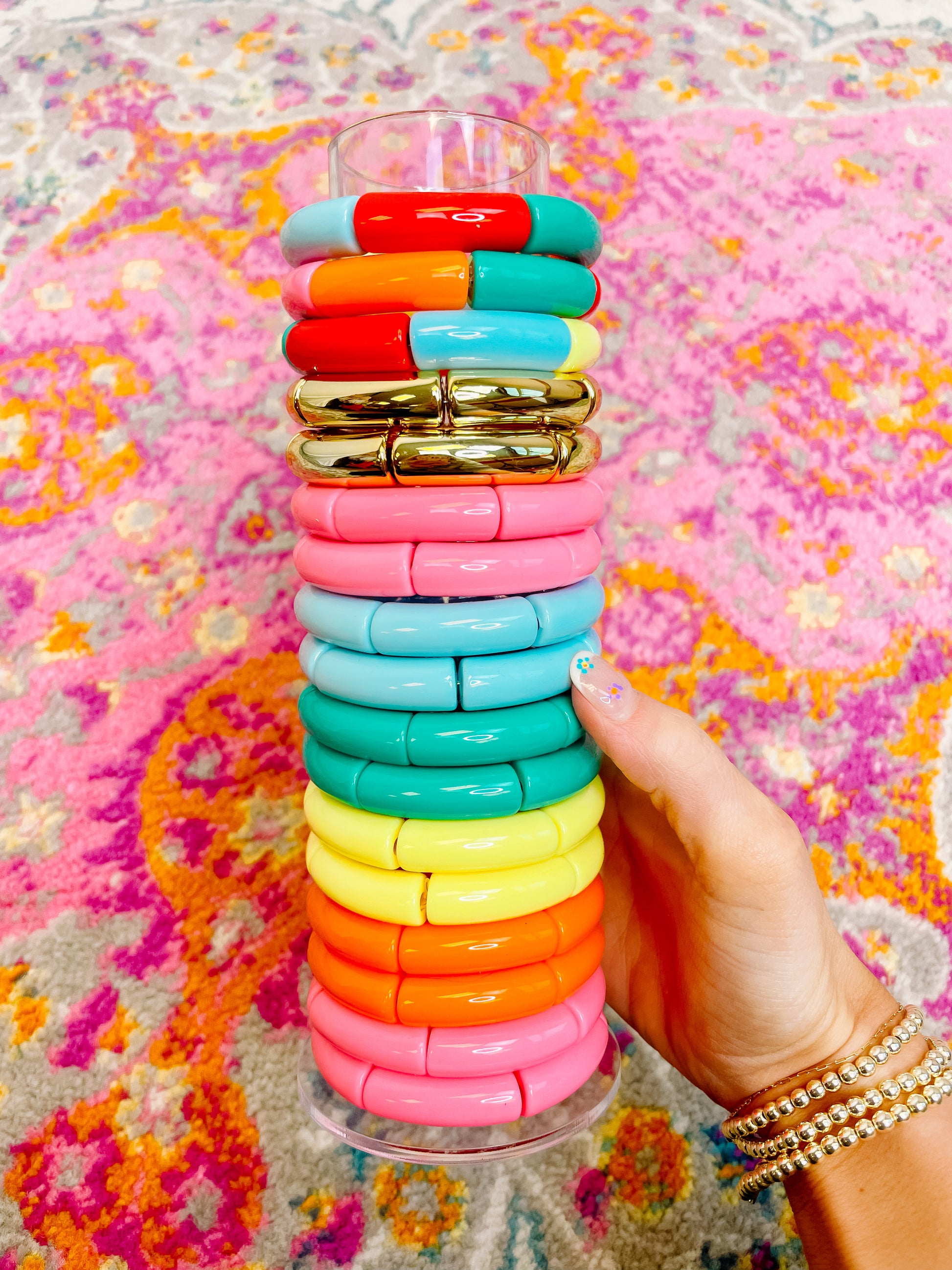 The Bright Side Acrylic Bracelets